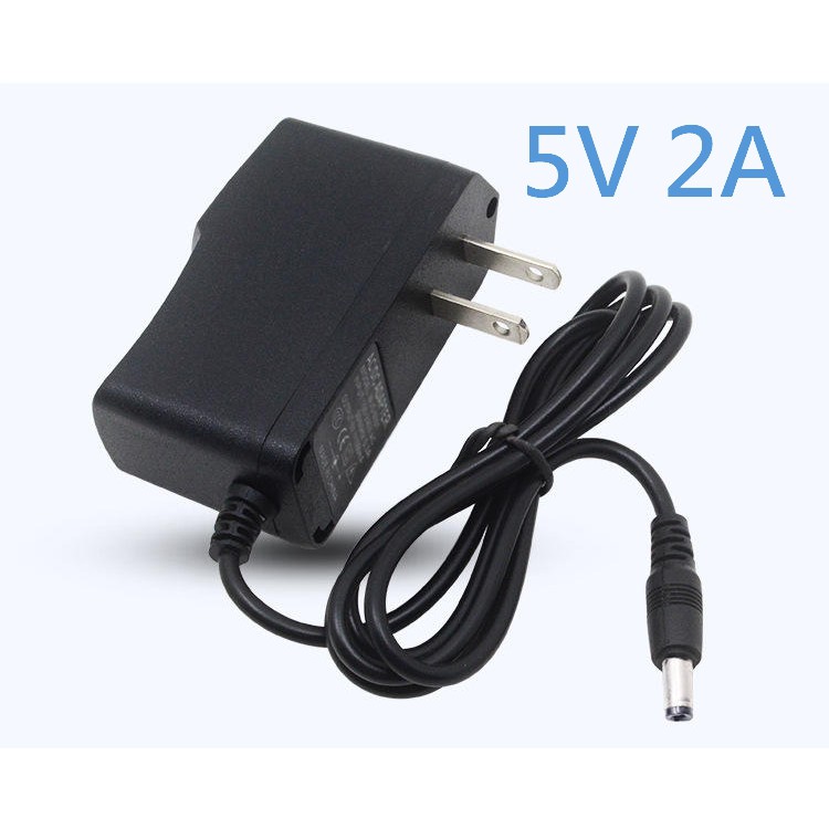 5V 2A 5.5x2.1 DC公頭 充電器 變壓器 旅充 電源供應器 500mA或1A或1.5A可用 國際電壓美規