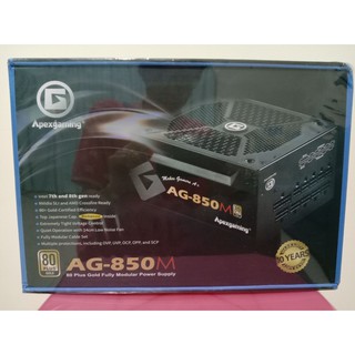 【現貨免運】美商艾湃 Apexgaming AG-850M 850W 金牌全模組 電源供應器