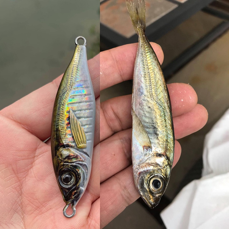 中壢鴻海釣具 Wefox Metai Adict 06 Bkk鉤子竹筴魚 魚型鐵板假餌岸拋路亞路亞餌魚餌 蝦皮購物