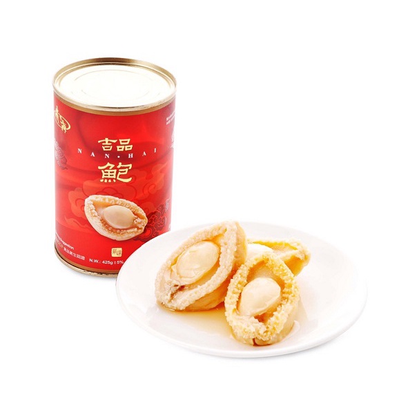 👍南海👍吉品鮑魚罐(紅燒/清湯)425g 超值5粒裝 台灣生產ABALONE 八月節/團圓飯/硬菜 5頭鮑  (曼八)