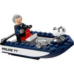 磚家 LEGO 樂高 人偶 全新 76059 蜘蛛人 史黛西警長 + 快艇 拆賣 載具 船 無貼紙