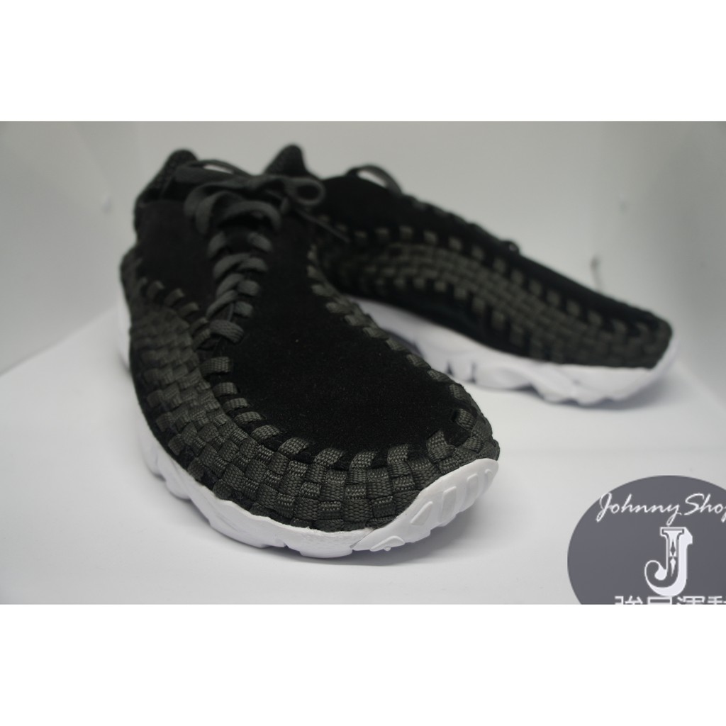 強尼運動 ～ NIKE AIR FOOTSCAPE WOVEN NM 編織 黑白灰 875797-001