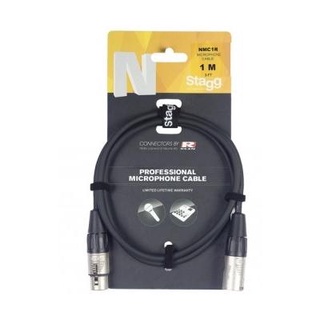 【Fun音樂樂器店】Stagg NMC1R 麥克風導線 (1m)