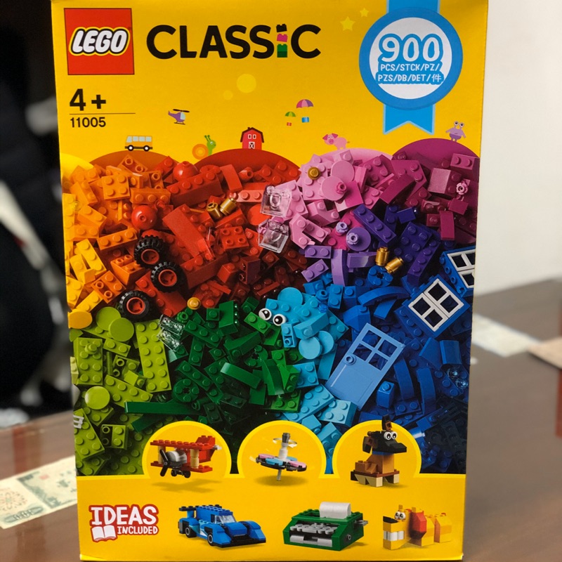 現貨全新未拆正版LEGO 樂高 11005 CLASSIC 歡樂創意顆粒套裝含900片零件 兒童節禮物 兒童 生日禮物