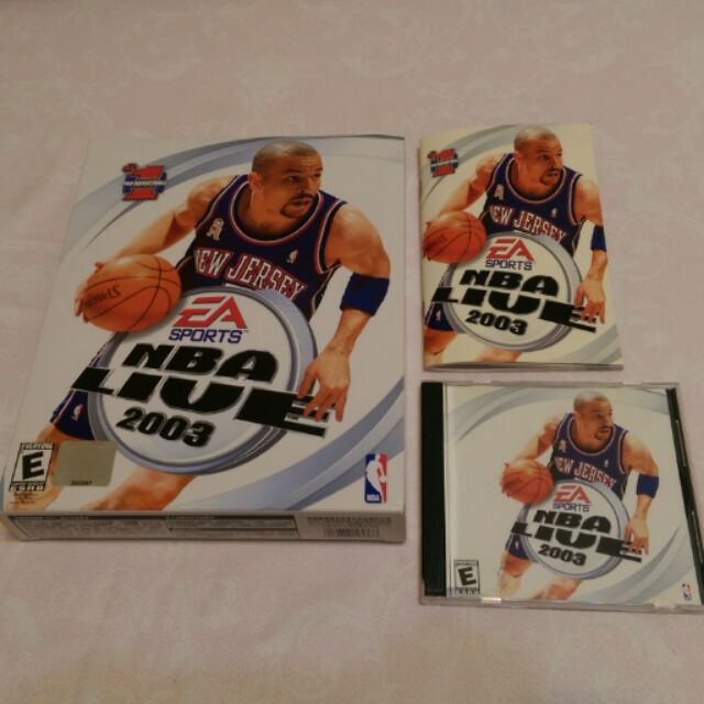 (自售) NBA Live 2003 PC Game 電腦遊戲