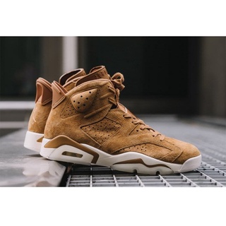 南◇現貨 NIKE AIR JORDAN 6 RETRO WHEAT小麥卡其麂皮AJ6 384664-70