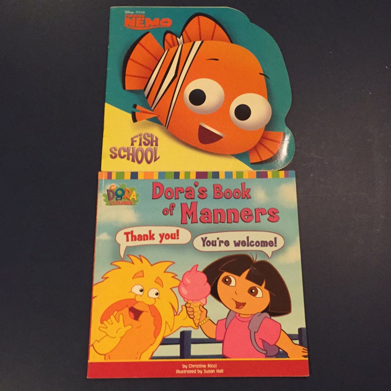 二手英文童書-Dora &amp; Nemo
