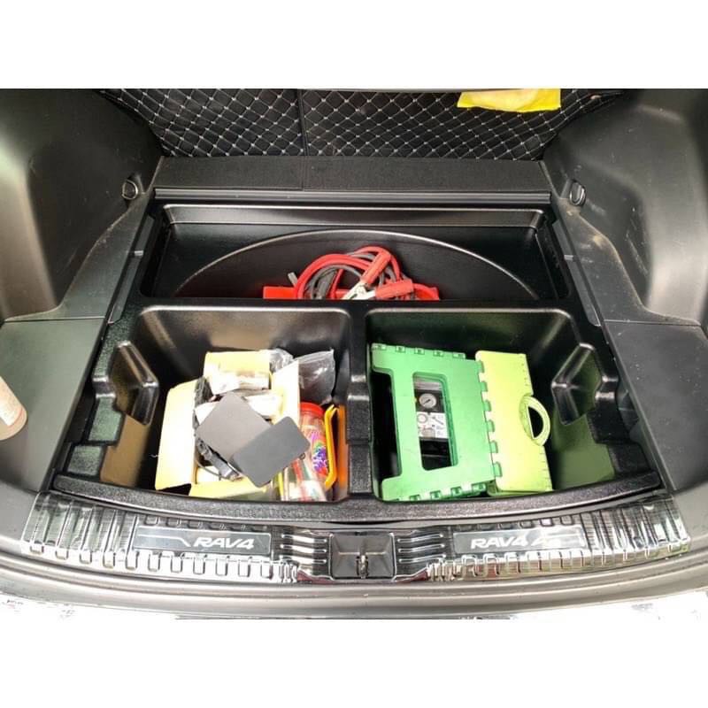 TOYOTA RAV4 五代專用 後備箱整理墊 平整化 收納箱 防水 防汙 耐刮 整理箱 後行李箱墊MIT