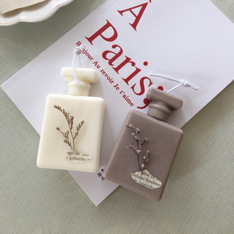 美蠟燭 香水瓶乾燥花蠟燭 蝦皮購物