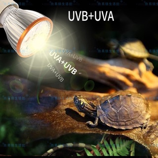 🈶️蝦皮官方免運優惠🈶️高數值 全光譜UVA+UVB LED曬背燈泡 寵物 爬蟲 烏龜 陸龜 曬背燈