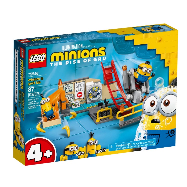 75546【LEGO 樂高積木】Minions 小小兵系列 - 格魯的實驗室
