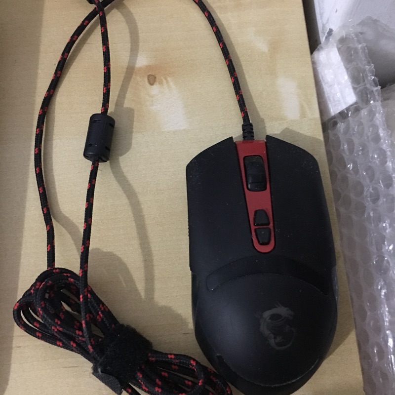 MSI 微星 Interceptor DS100 GAMING Mouse 電競有線滑鼠