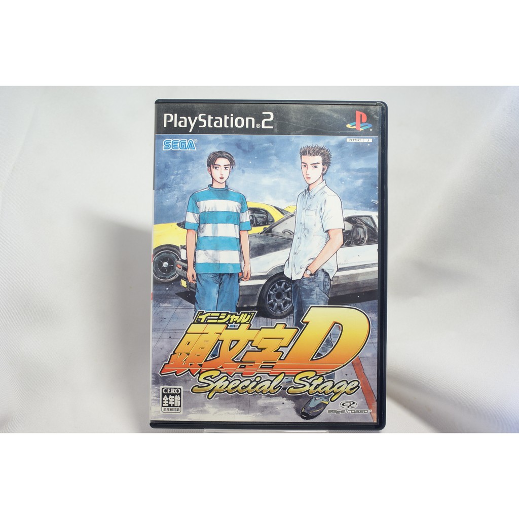 [耀西]二手 純日版 SONY PS2 頭文字D Special Stage 含稅附發票