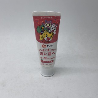 日本製 SUNSTAR 巧虎兒童牙膏 (草莓口味) -仙貝寶寶