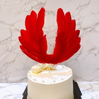 🦎CE cupcake🦎蛋糕插件/天使的羽毛/現貨/蛋糕裝飾