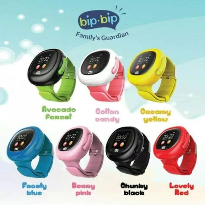 Bipbip 黃色 GPS 兒童手錶