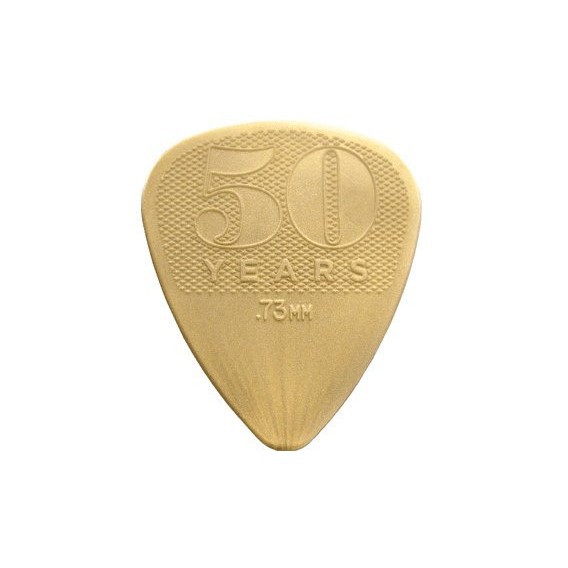 Dunlop Gold Nylon 50週年紀念款烏克麗麗/木吉他/電吉他 Pick 彈片 [唐尼樂器]