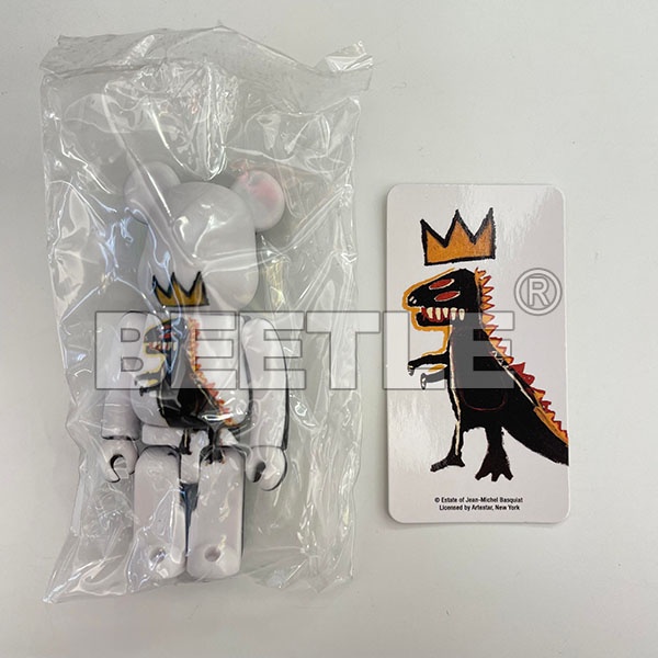 BEETLE BE@RBRICK 巴斯奇亞 恐龍 BASQUIAT 盒抽 S44 44代 庫柏力克熊 100%