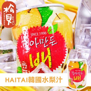 《松貝》韓國HAITAI海太韓國水梨汁飲料238ml【8801105000535】