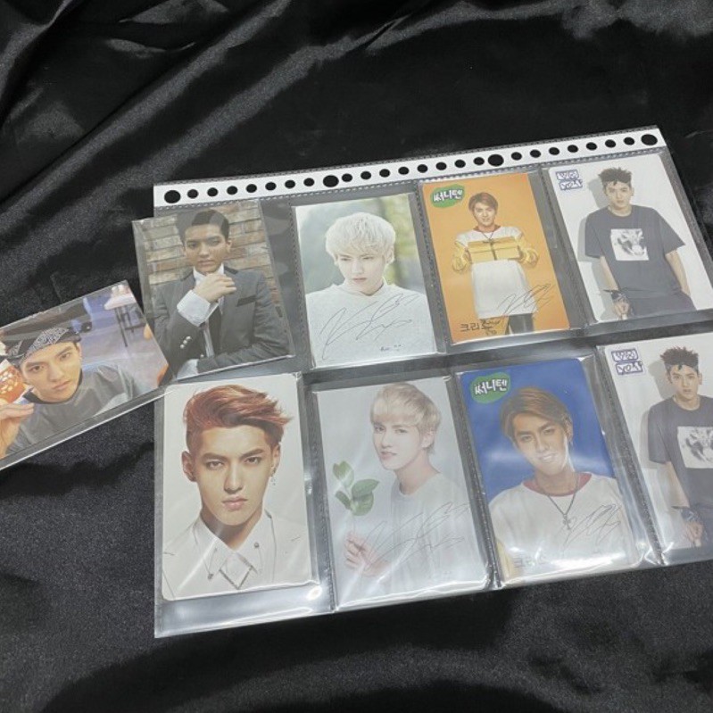 【韓壓小卡】EXO Kris吳亦凡 Growl Overdose Nature Republic 飲料 文具卡 小卡