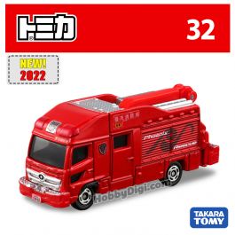 【美國媽咪】TOMICA 合金車 NO.32 堺市消防車 特別高度救助工作車 消防車 TAKARA TOMY 多美小汽車