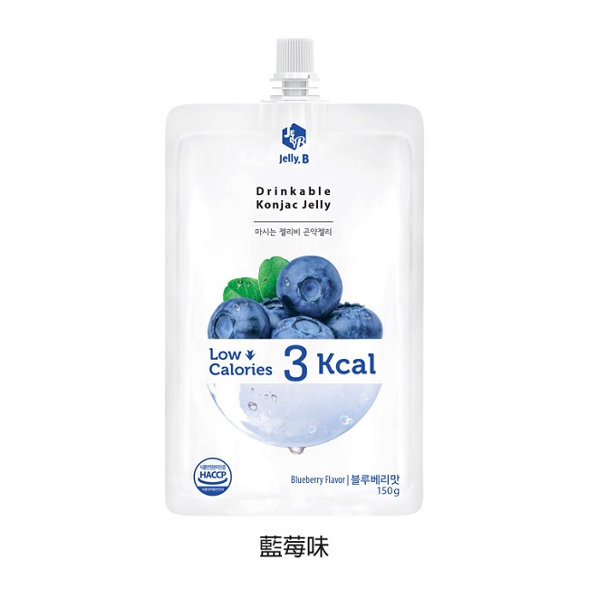 即期良品～韓國 Jelly.B 低卡蒟蒻果凍150g 藍莓🔹 小小M~ 生活百貨現貨區" ~