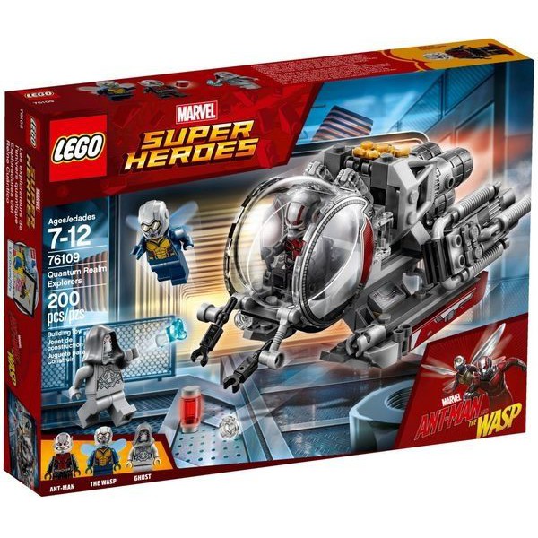 LEGO 樂高 76109 SUPER HEROES系列 蟻人與黃蜂女 量子領域冒險 全新未拆