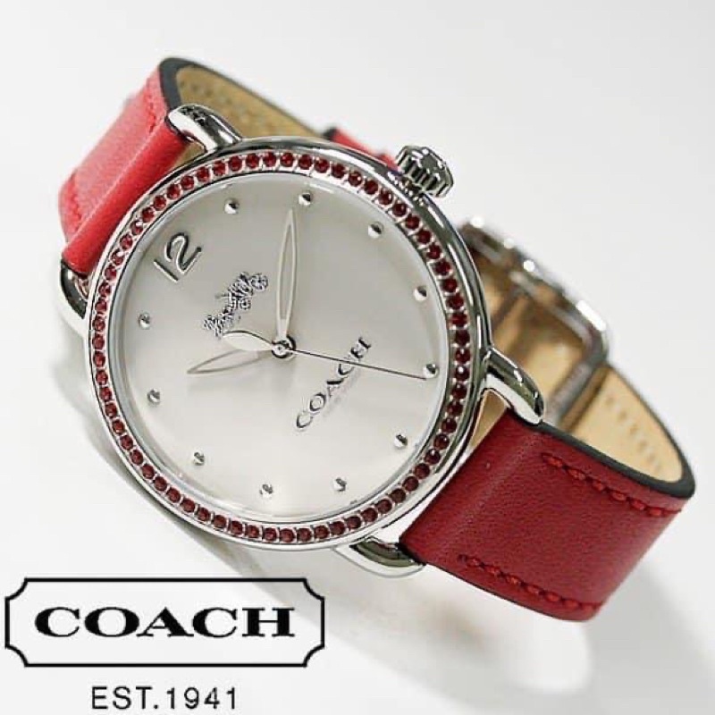 coach女款手錶 皮革錶 美國代購 預購
