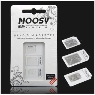 ❤潮流3C❤ NOOSY 轉卡卡針 iPhone 四合一 HTC轉接Micro SIM Nano Sim 還原卡