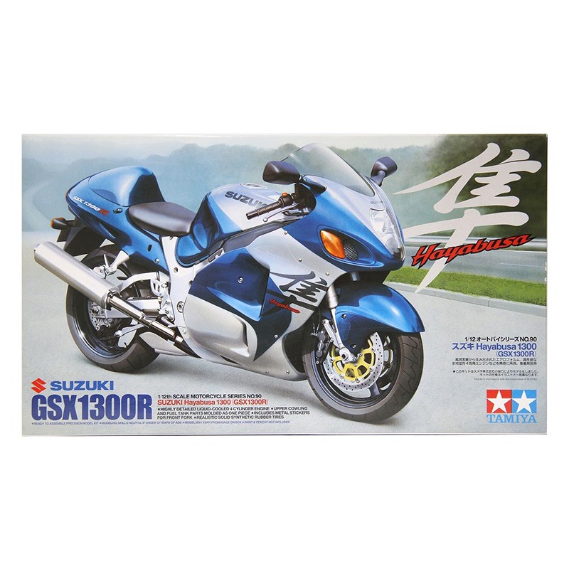 獨家重磅田宮拼裝摩托車鈴木gsx 1300r 隼摩托車1 12 拼裝模型 蝦皮購物