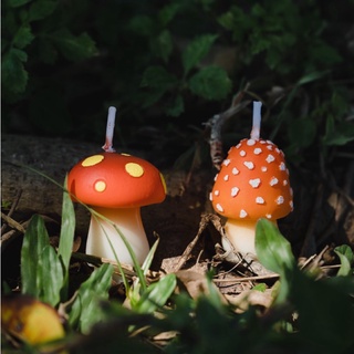 ┃森林秘境 • 迷幻蘑菇蛋糕蠟燭組 #6