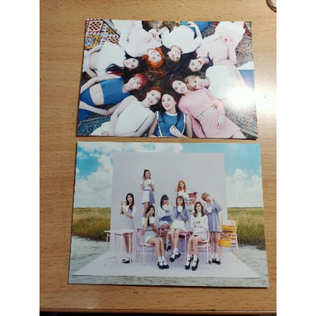 Twice KARA EXO 少女時代 明信片便條紙 官方卡