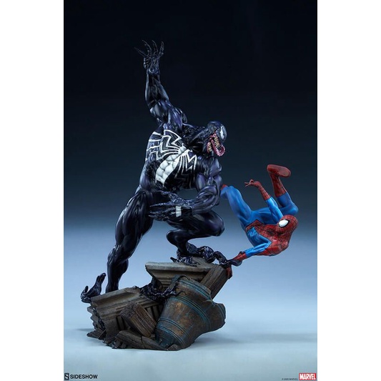 sideshow 猛毒 大戰 蜘蛛人 雕像 正版授權 gk
