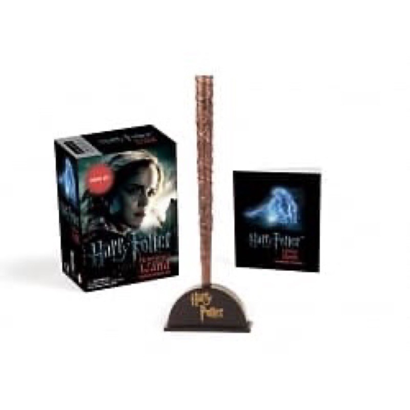 羊耳朵書店*電影週邊/Harry Potter Hermione’s Wand With Sticker Kit: Lights Up! 妙麗魔杖＆貼紙書
