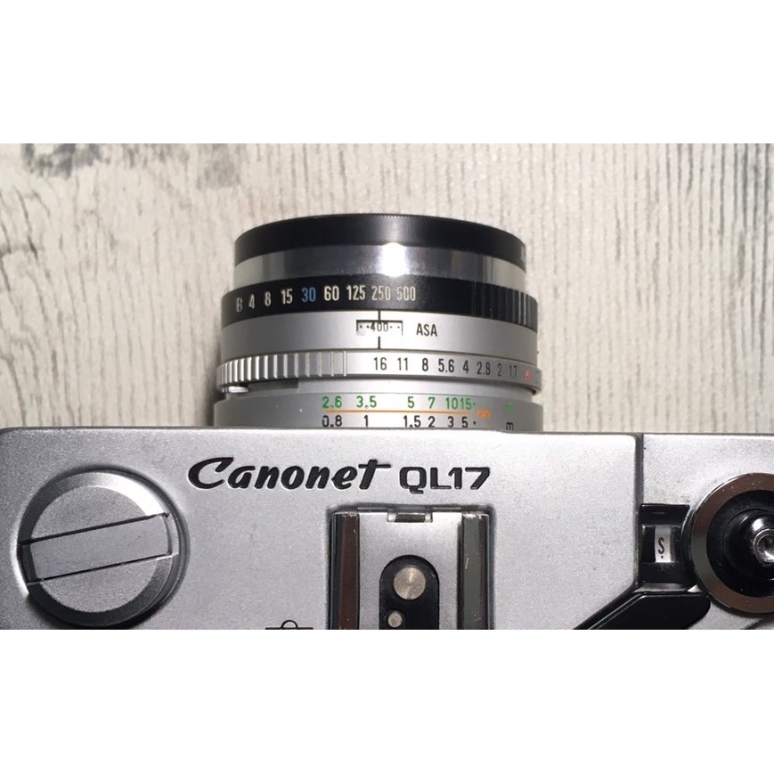 Canon Canonet QL17 40mm F1.7 #底片相機 #旁軸七劍客 #黃斑對焦