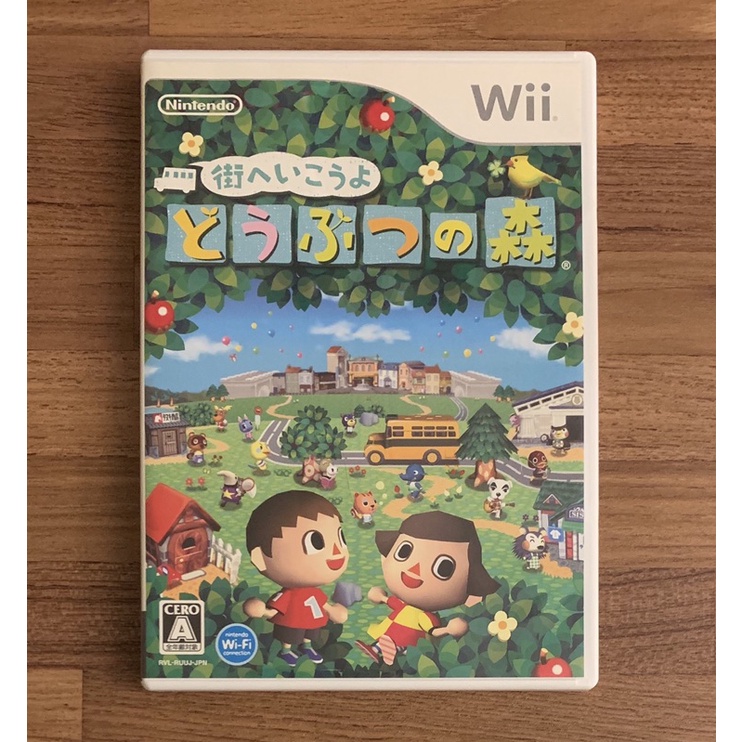 Wii 動物之森 動物森友會 城市大家庭 正版遊戲片 原版光碟 日文版 日版適用 二手片 中古片 任天堂