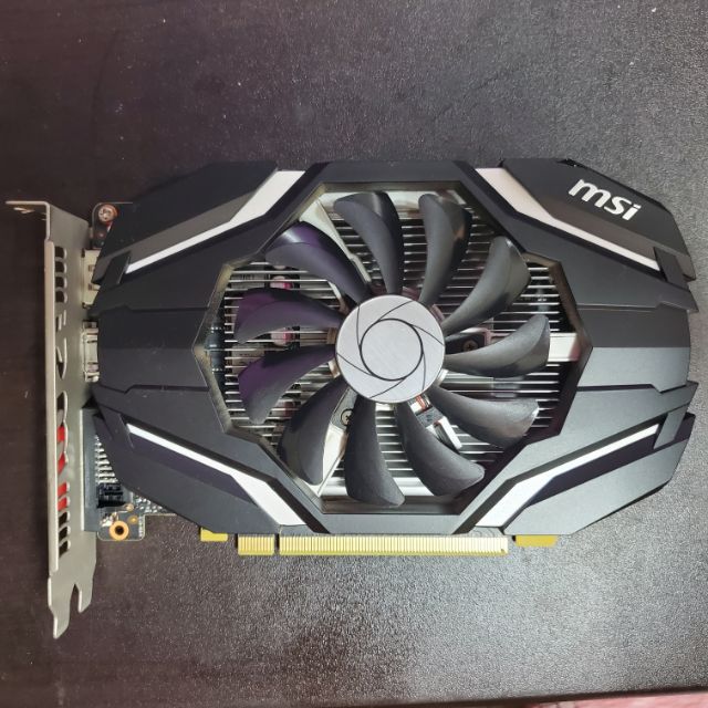 微星MSI GTX 1050Ti 4G OC 顯示卡