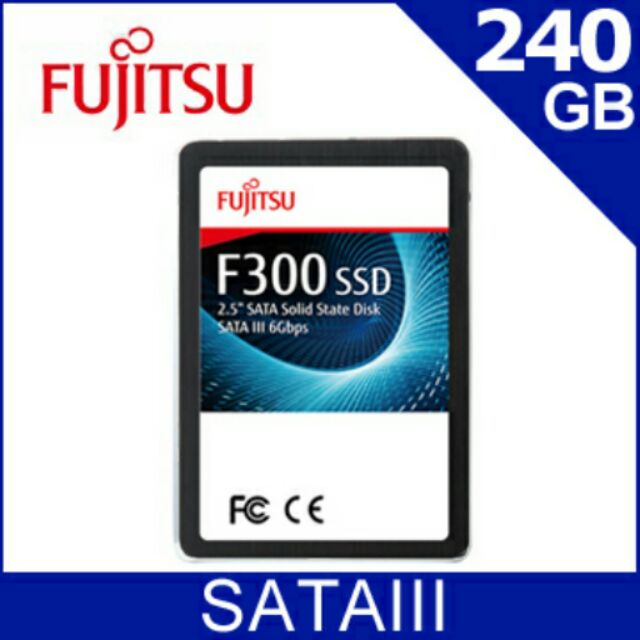 Fujitsu F300 240GB 2.5吋 SATAIII SSD固態硬碟