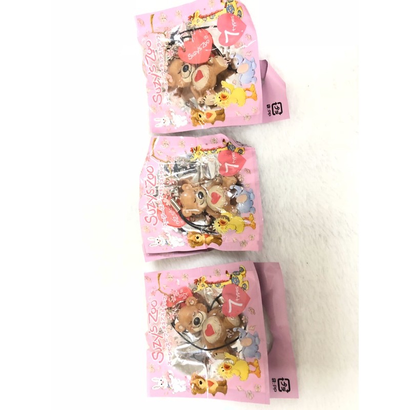 全新品*suzy’s zoo梨花熊吊飾*日本少女最愛（隨機出貨）