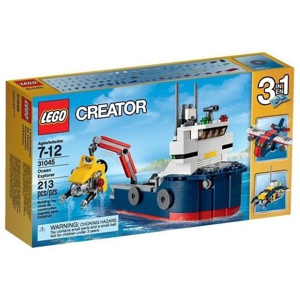 【積木樂園】樂高 LEGO 31045 CREATOR系列 海洋探險家