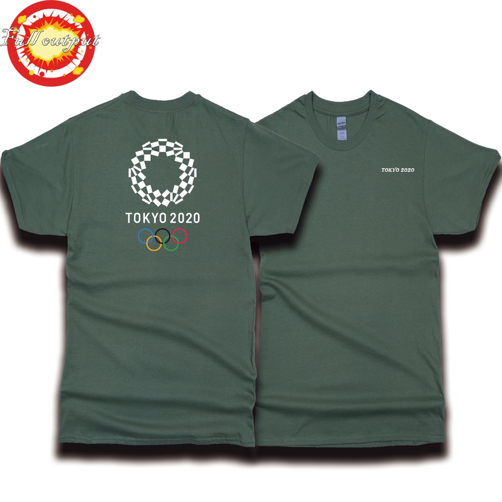 日韓創意T恤專賣(日本)2020東京奧運紀念背大圖 男T 女T 情侶T