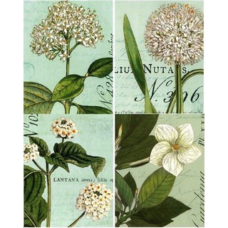 【木作好朋友】30*40 CM 歐式手繪田園風 掛畫 屏風 時鐘 雙面櫃 等 畫芯（歐式手繪花卉）