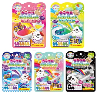 日本 NOL 趣味調色盤入浴錠24g / 泡澡用品 入浴劑 兒童玩具 沐浴彩色小球