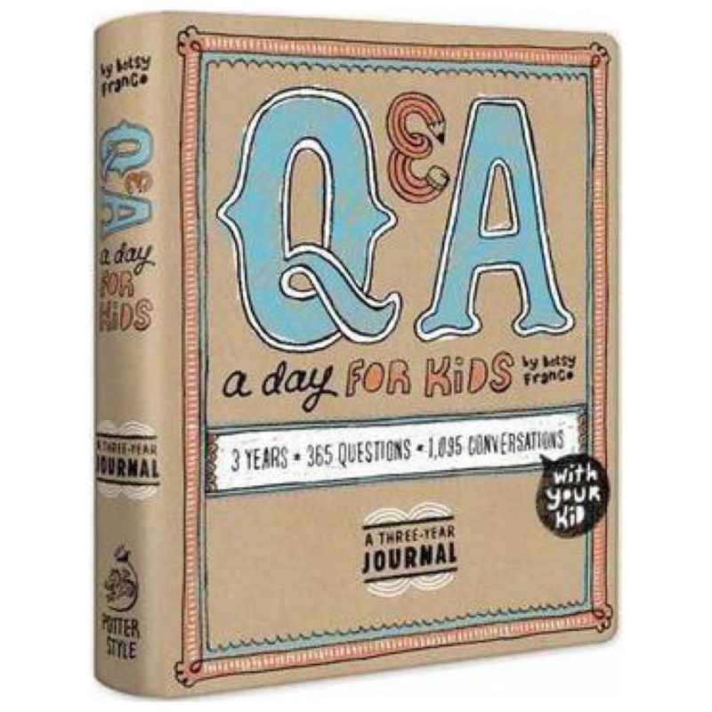 Q & A a day for kids 給孩子的每日一問 三年日記