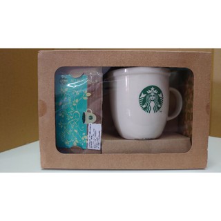 STARBUCKS星巴克6oz馬克杯+日出隨行卡禮盒組