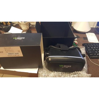 MOKE VR 3D魔鏡暴風虛擬實境3D眼鏡手機頭戴式遊戲頭盔