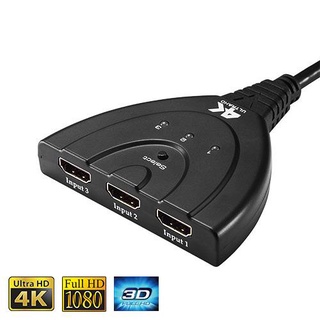 Digisun HDMI 4K2K三進一出切換器 v1.4 帶HDMI輸出線