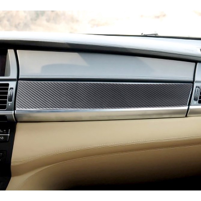 真碳纖維 寶馬 BMW排檔 卡夢 卡夢框 X5 X6 E70 E71 副駕駛前 貼 碳纖裝飾 面板 改裝