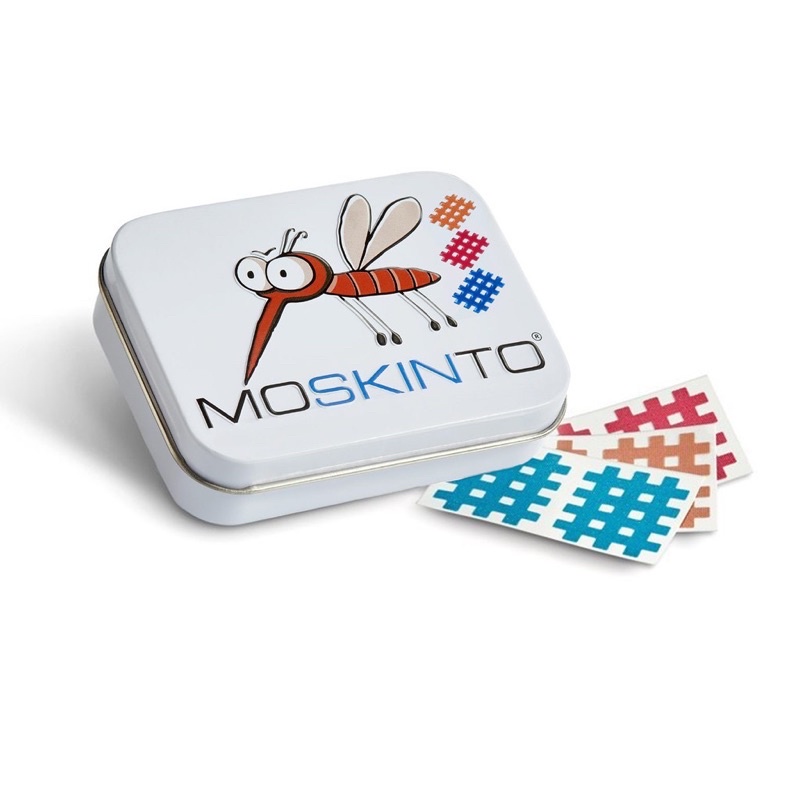 德國 Moskinto 貼片家庭版42片三色 鐵盒版 物理性 非防蚊貼片 非藥用