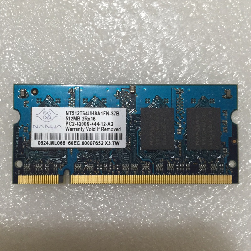 NANYA 512MB PC2-4200S 筆電記憶體